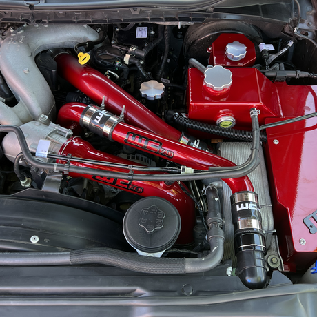 Wehrli 17-25 6.7L Power Stroke Upper Coolant Pipe Kit - Candy Teal