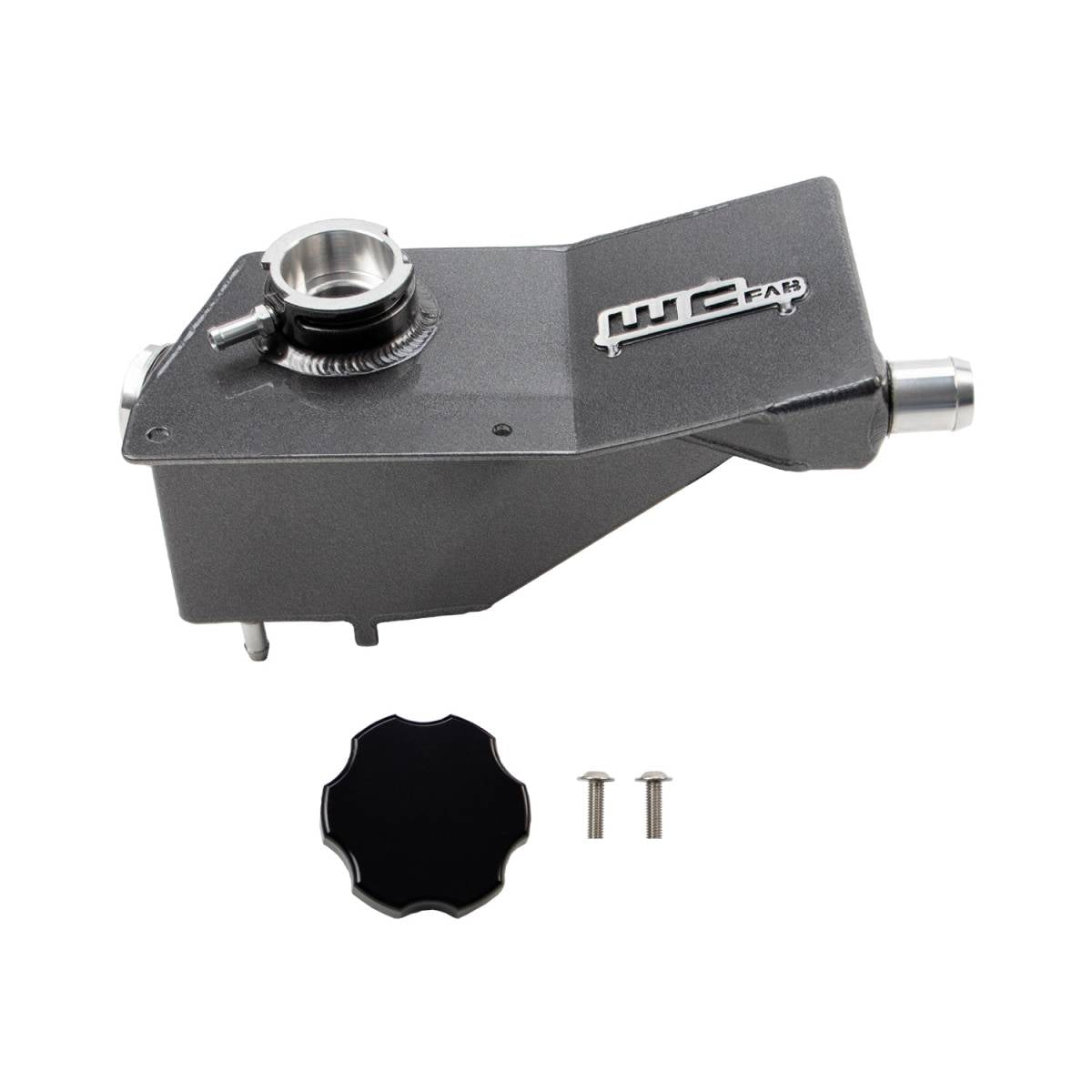 Wehrli Power Stroke secondary coolant tank in WCFab Grey / Kingsport Grey
