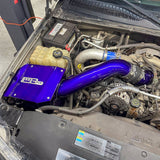 Wehrli 4 inch Stage 2 intake kit with air box for 2001-2004 LB7 Duramax in Illusion Purple