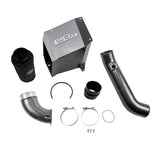 Wehrli 4 inch Stage 2 intake kit with air box for 2001-2004 LB7 Duramax in WCFab Grey