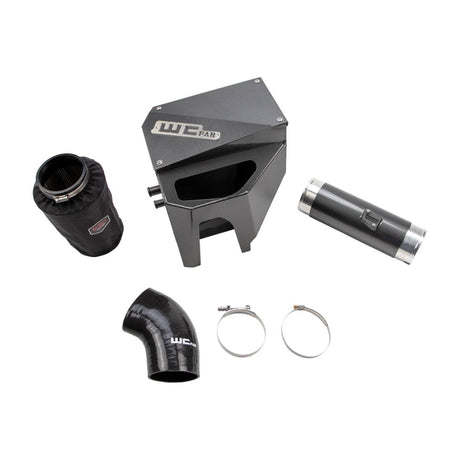 Wehrli 4 inch Power Stroke intake kit in WCFab Grey / Kingsport Grey