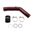 Wehrli 3 inch hot side intercooler pipe kit for 2023-2026 6.7L Power Stroke High Output in WCFab Red