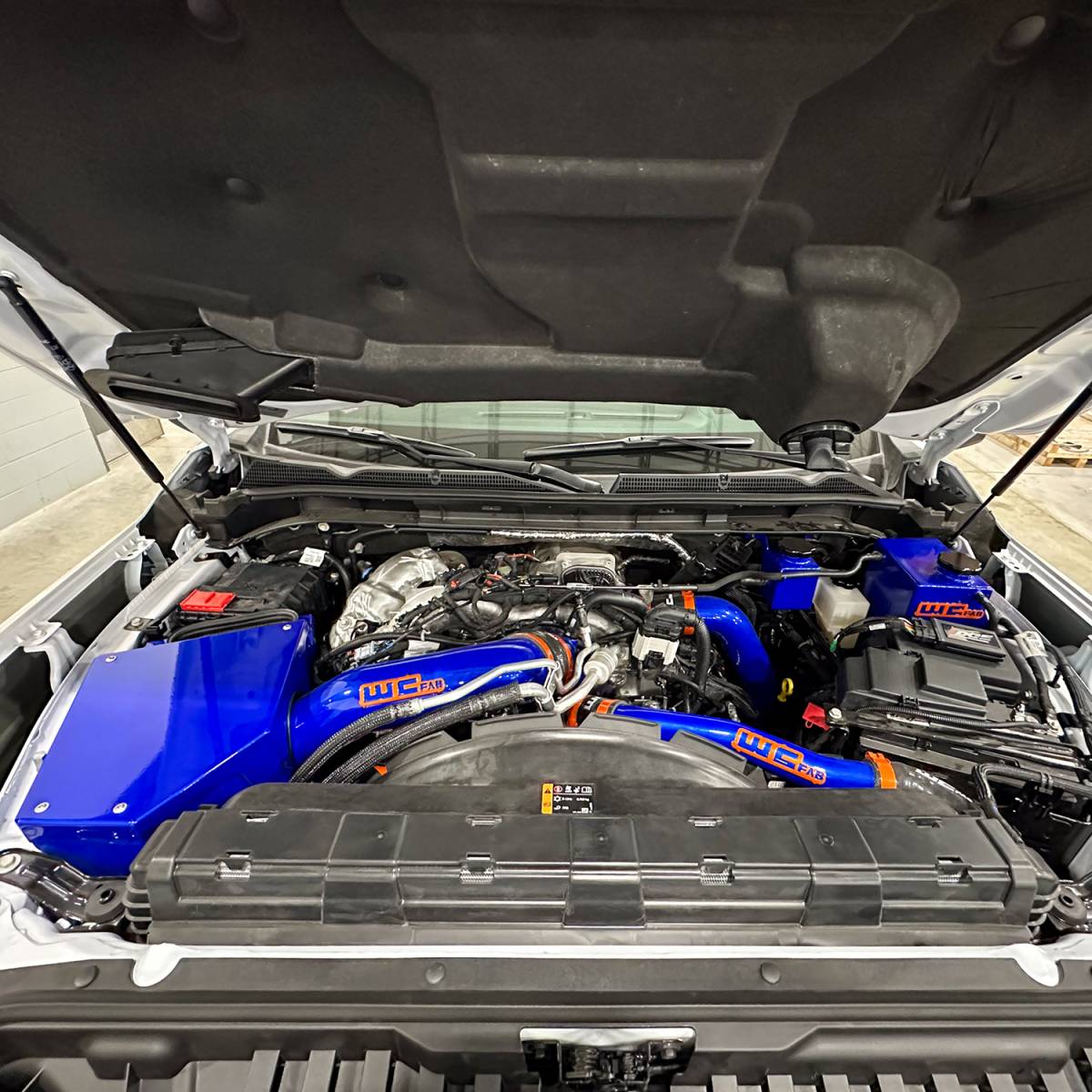 Wehrli 2020-2024 Chevrolet 6.6L L5P Duramax Upper Coolant Pipe - Cat Yellow