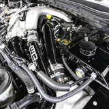 Wehrli High Output hot side intercooler pipe installed on a 6.7L Power Stroke Super Duty