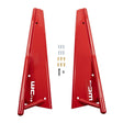 Wehrli 19-23 Polaris RZR XP/S 1000 2 Seat Tree Kickers - Indy Red