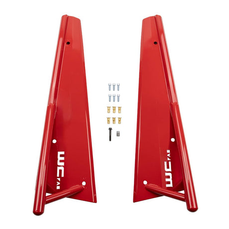 Wehrli 19-23 Polaris RZR XP/S 1000 2 Seat Tree Kickers - Indy Red