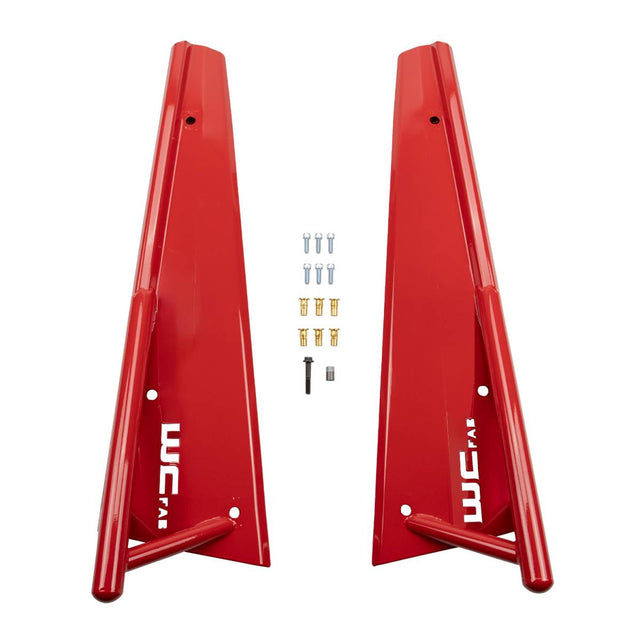 Wehrli 19-23 Polaris RZR XP/S 1000 2 Seat Tree Kickers - Indy Red