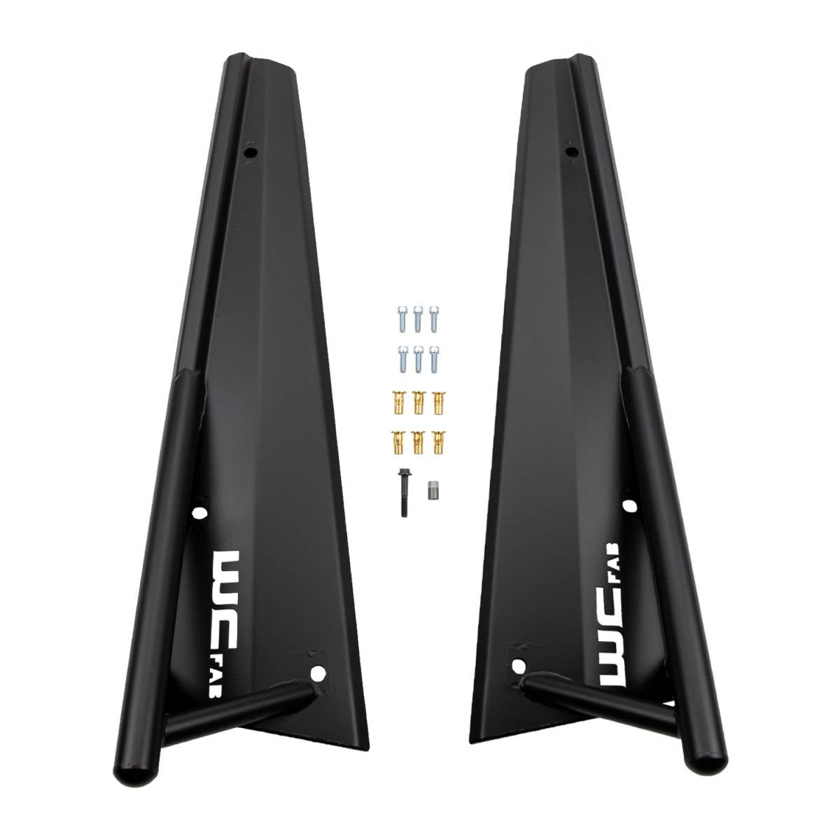 Wehrli 19-23 Polaris RZR XP/S 1000 2 Seat Tree Kickers - Flat Black