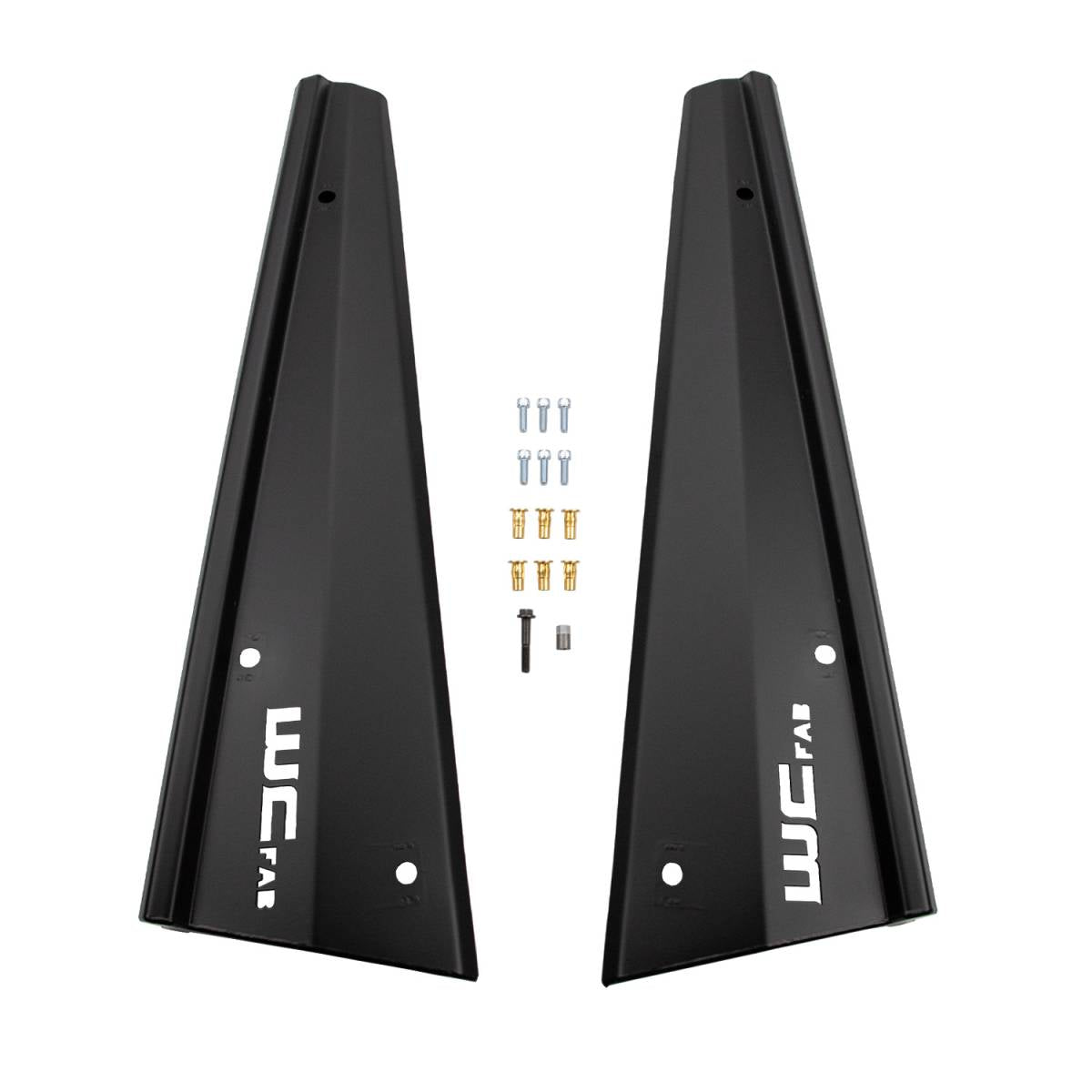 Wehrli 19-23 Polaris RZR XP/S 1000 2 Seat Rock Sliders - Flat Black