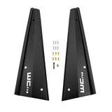 Wehrli 19-23 Polaris RZR XP/S 1000 2 Seat Rock Sliders - Flat Black