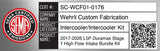 Wehrli Stage 1 High Flow Intake Bundle installed on a 2017-2019 L5P Duramax