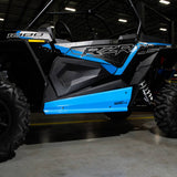 Wehrli 19-23 Polaris RZR XP/S 1000 2 Seat Rock Sliders - Velocity Blue