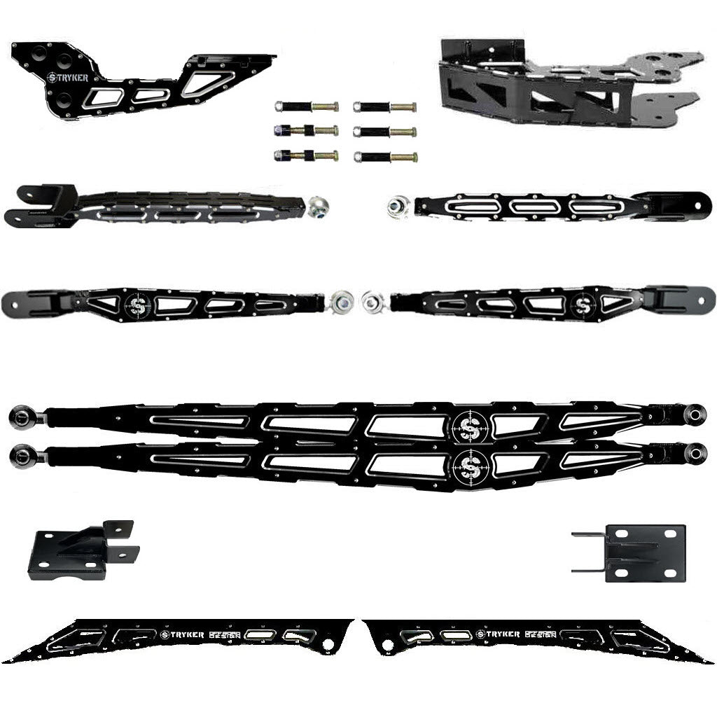 3 1/2" to 8" RAD F250 F350 4-LINK UPGRADE KIT 2017-2022 SUPER DUTY