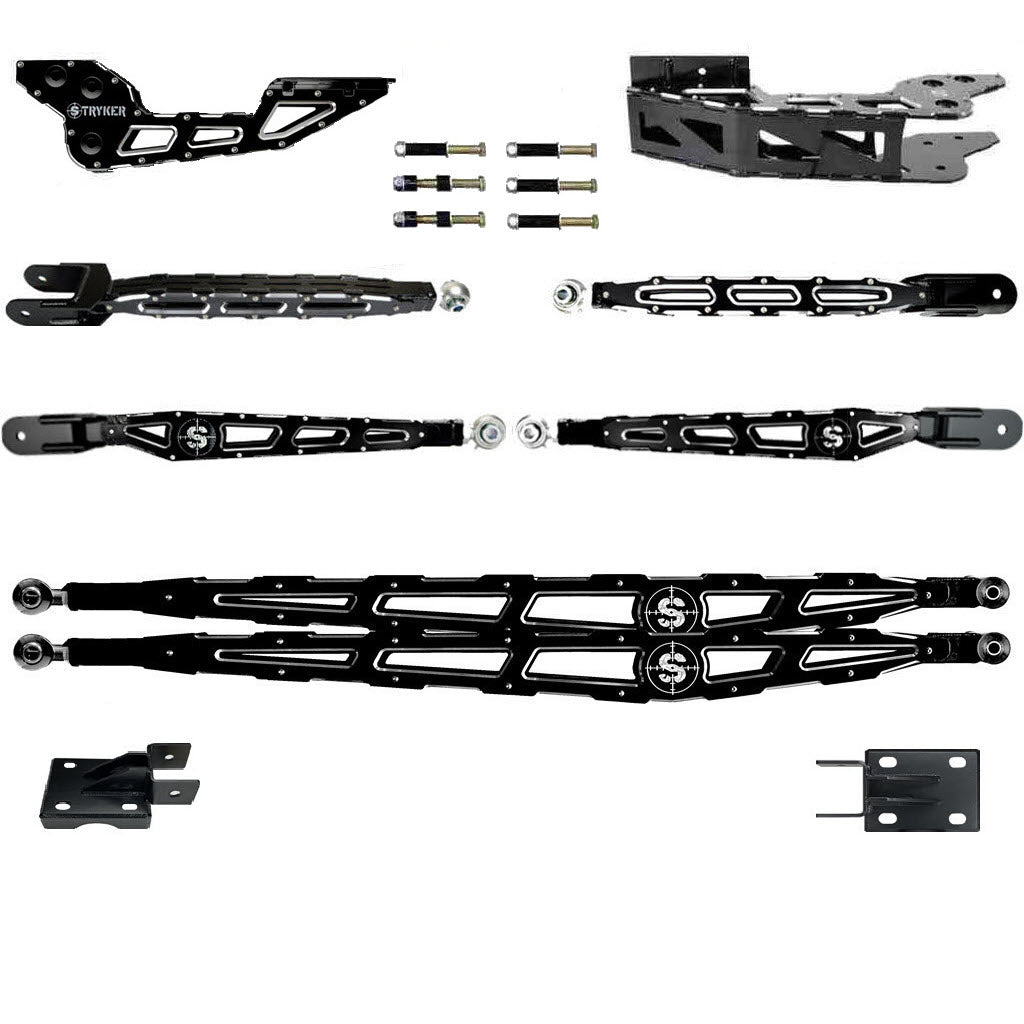 3 1/2" to 8" RAD F250 F350 4-LINK UPGRADE KIT 2023 to 2026 SUPER DUTY