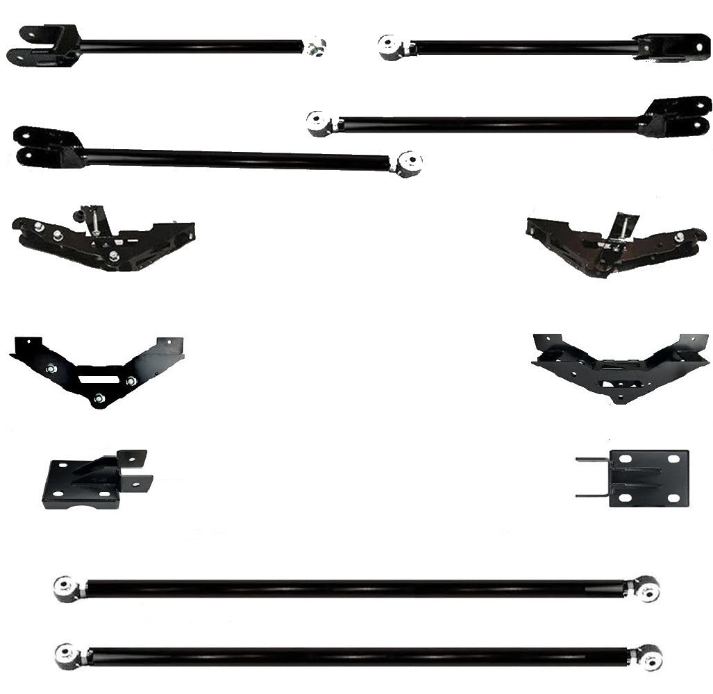 10" to 14" F250 F350 TUBE LONG ARM 4-Link Lift Upgrade for 2023 to 2026 Super Duty