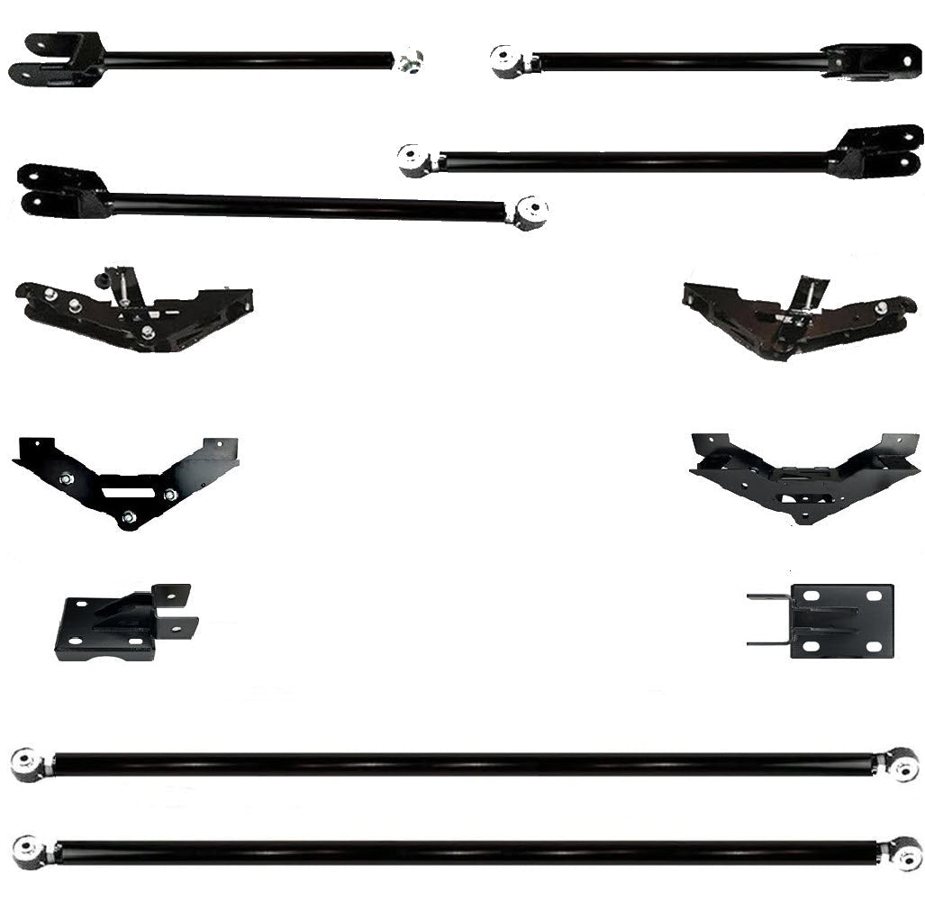 10" to 14" F250 F350 TUBE LONG ARM 4-Link Lift Upgrade for 2011-2016 Super Duty
