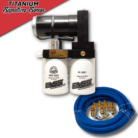 FASS Titanium Signature Series Diesel Fuel System - RAM 2500/3500 Cummins 5.9L & 6.7L