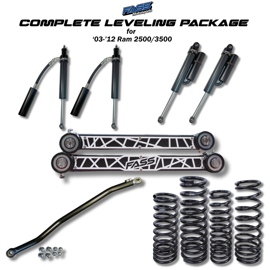FASS Motorsports ULTIMATE Leveling Package for 2003-2012 Ram 2500/3500