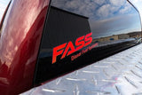 FASS Transfer Decals (White, Red & Black)