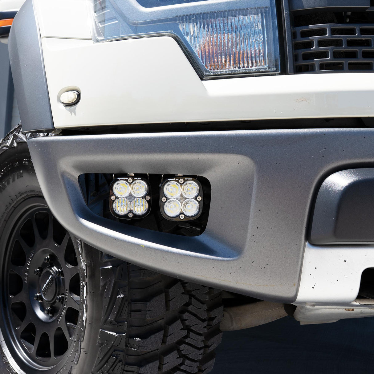 Baja Designs 2010-2014 Ford F-150 SVT Raptor Squadron Sport (Sportsmen) Dual Fog Pocket Light Kit