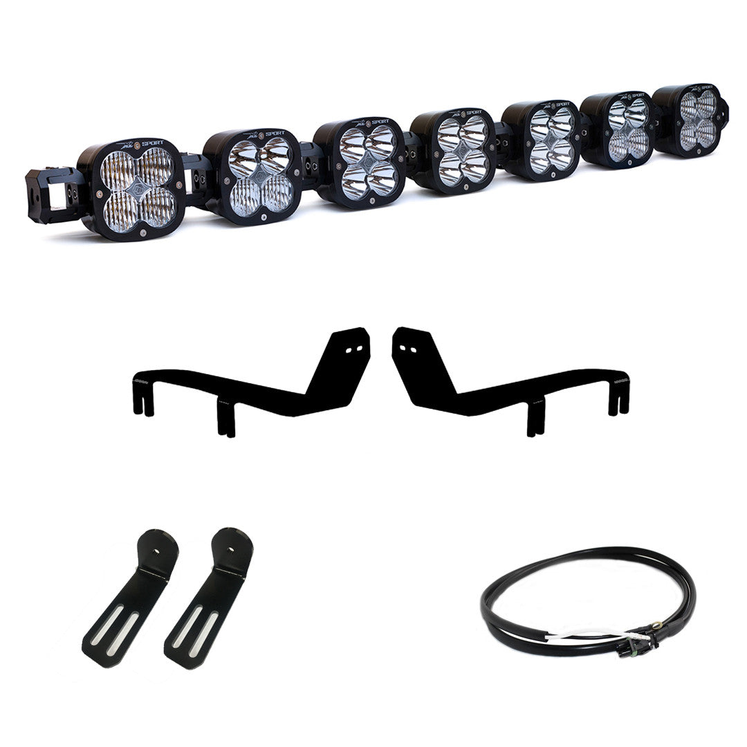 Baja Designs 17-20 Ford Raptor 7 XL Pro Linkable LED Light Bar Kit