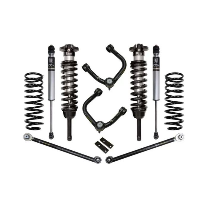 ICON 03-09 4Runner/FJ Cruiser 0-3.5" Lift Stage 8 Suspension System, Tubular UCA