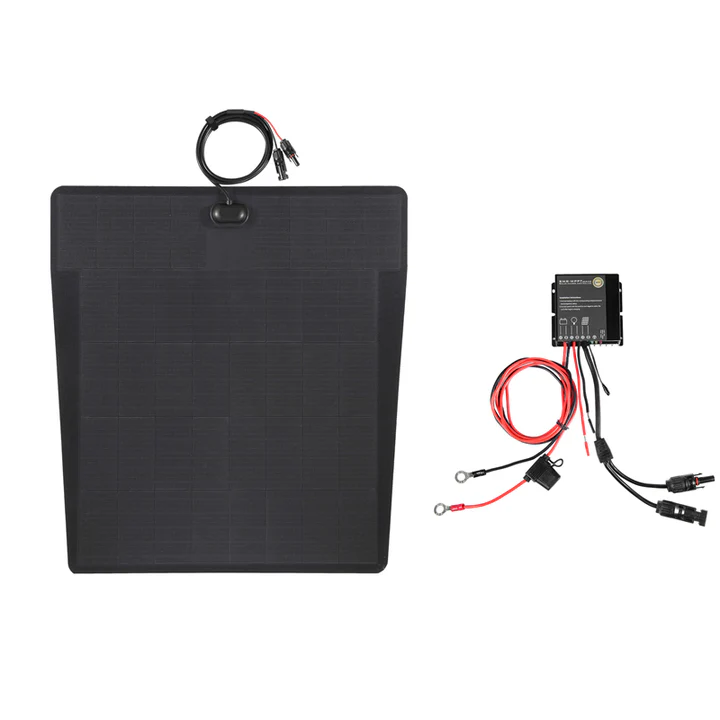 Ford-F-150-Tremor-Lensun-100W-Hood-Solar-Panel-2