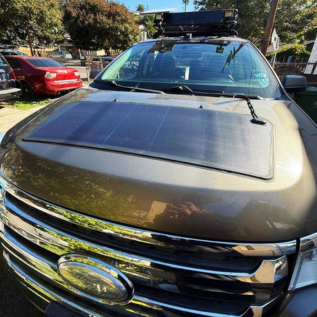 Ford_Edge_Lensun_80W_Hood_Solar_Panel