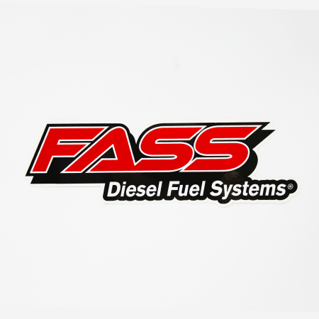 Double XL FASS Red Decal