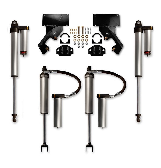 CST Pro-Series 2.5 Front Remote Reservoir Shock w/ Compression Adjuster — CSA-7523 (20-25 GM HD 2500/3500, 4")