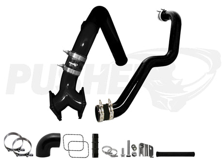 Pusher Supermax Intake System And Hd Driver Side Charge Tube For 2004 5 2005 Duramax Lly - 2