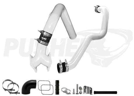 Pusher Supermax Intake System And Hd Driver Side Charge Tube For 2004 5 2005 Duramax Lly - 5