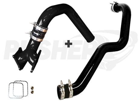 Pusher Supermax Intake System And Max 3 Driver Side Charge Tube For 2006 2010 Duramax Lbz  - 7
