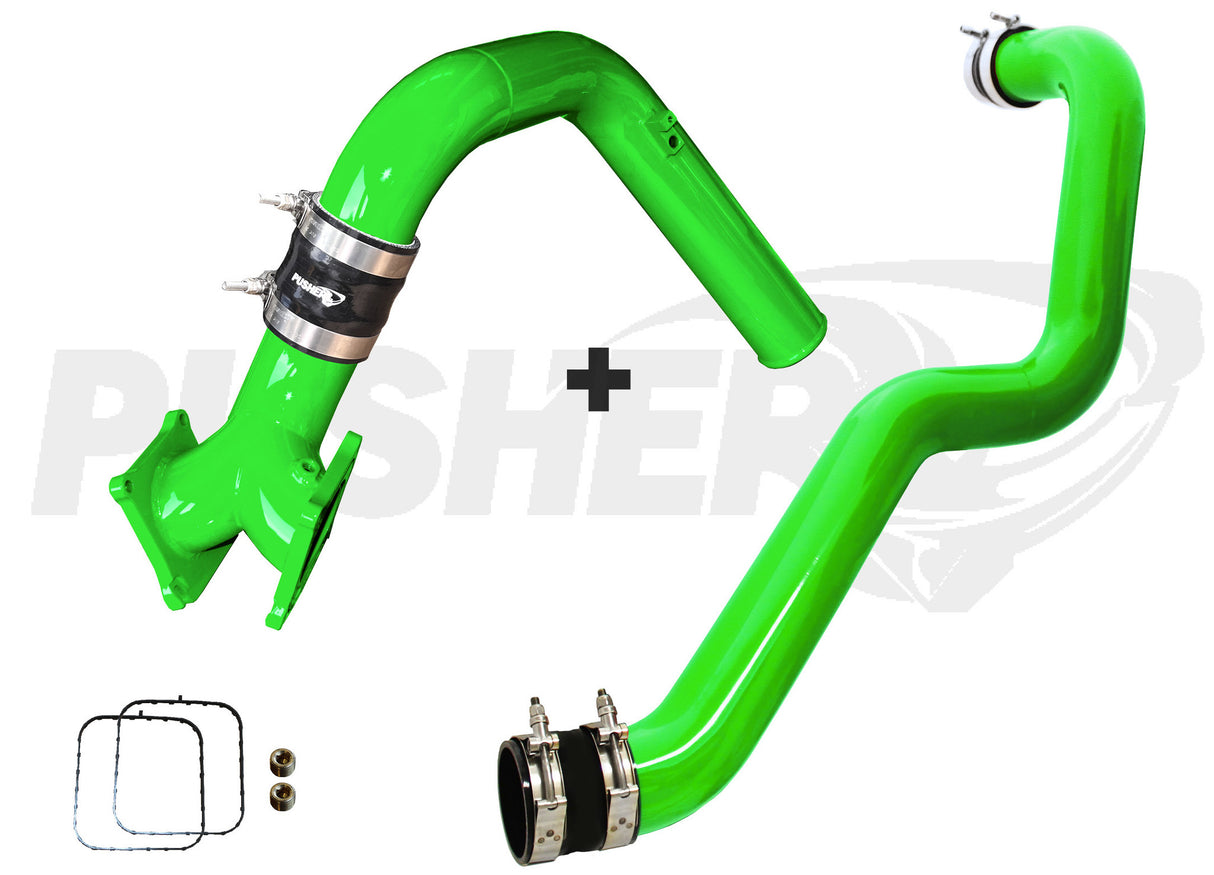 Pusher Supermax Intake System And Max 3 Driver Side Charge Tube For 2006 2010 Duramax Lbz  - 6