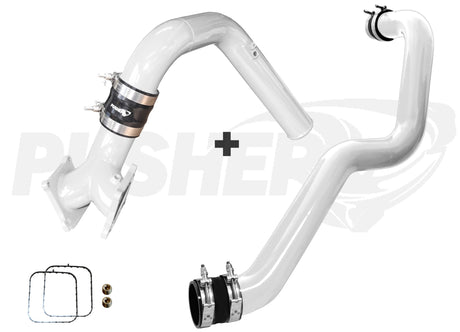 Pusher Supermax Intake System And Max 3 Driver Side Charge Tube For 2006 2010 Duramax Lbz  - 3