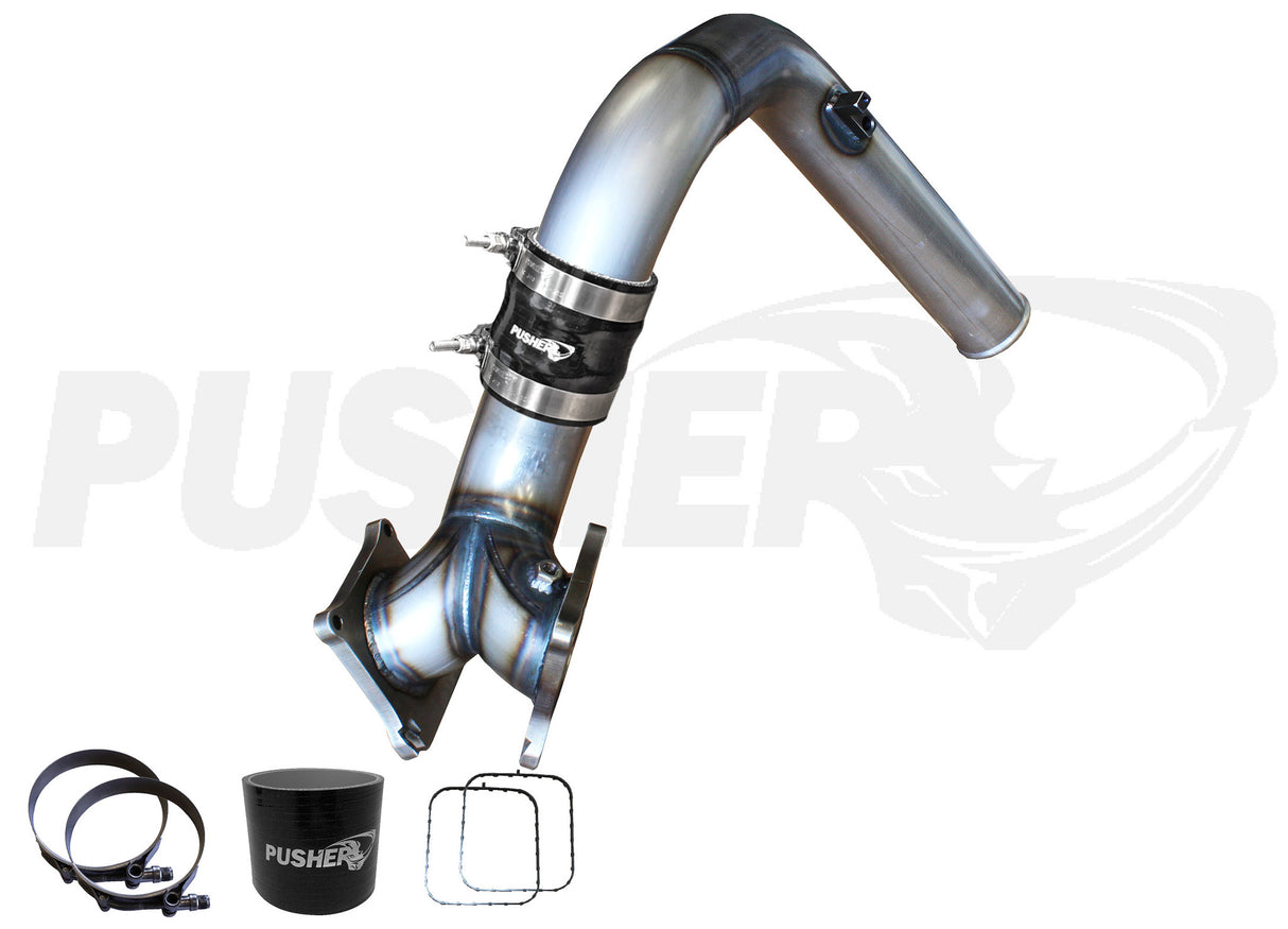 Pusher Supermax Intake System For 2006 2010 Duramax Lbz Lmm - 8
