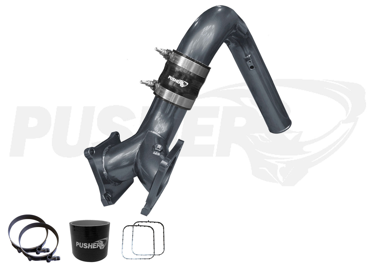 Pusher Supermax Intake System For 2006 2010 Duramax Lbz Lmm - 6