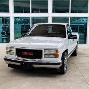 GMC-Sierra-1500-Lensun-100W-Hood-Flexible-Solar-Panel