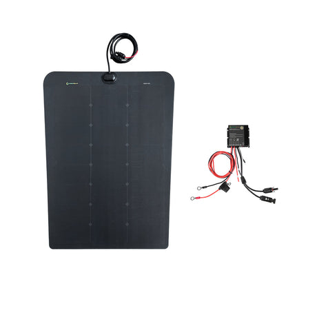 GMC Yukon (2021-Present) Lensun 98W Hood Flexible Solar Panel