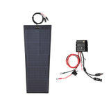 GMC Sierra 1500 (2014–2019) Lensun 45W 12V Hood Flexible Solar Panel-3