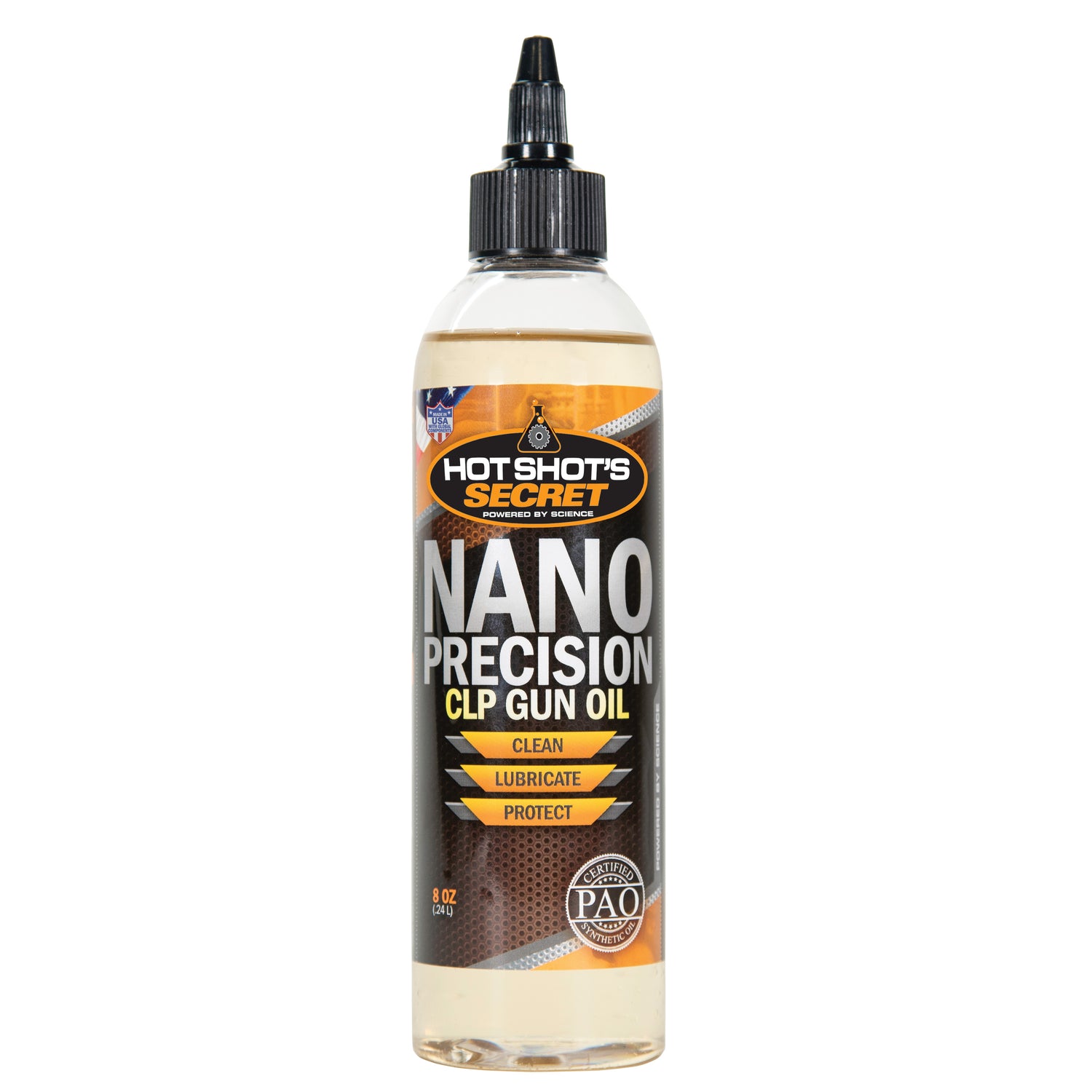 Hot Shot's Secret NANO PRECISION CLP GUN OIL - 4 OZ Needle Applicator