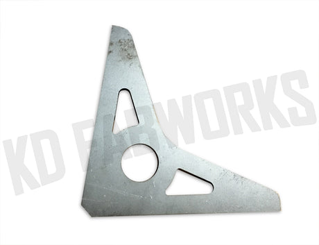 KD Fabworks 4"x 4" Gusset 3/16" steel