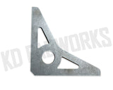 KD Fabworks 4"x 4" Gusset 3/16" steel