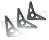 KD Fabworks 4"x 4" Gusset 3/16" steel