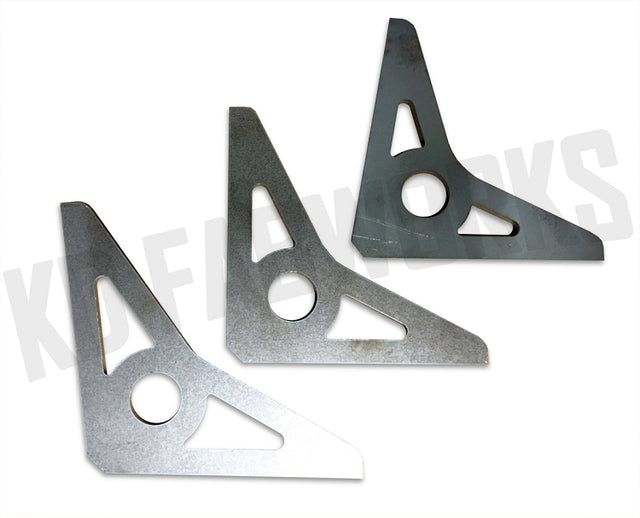 KD Fabworks 4"x 4" Gusset 3/16" steel