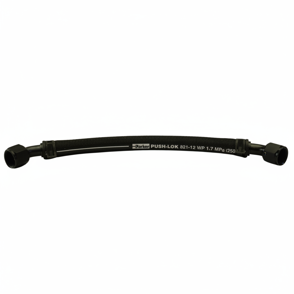 Feed Hose — 16" -12 AN — Pump to Reservoir