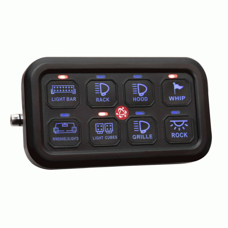 8 gang switch panel system