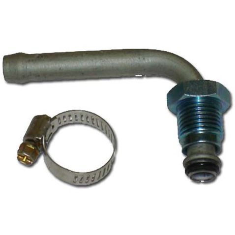 Return Line Fitting – 16 mm x 1.50 – 90° Metric O‑Ring