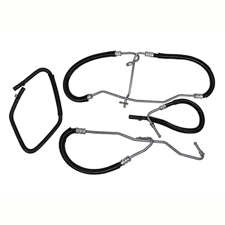 Xtreme-Duty Power Steering Hose Kits – Ford F-250/F-350 Super Duty (1990–2021) – Diesel w/ Hydro-Boost