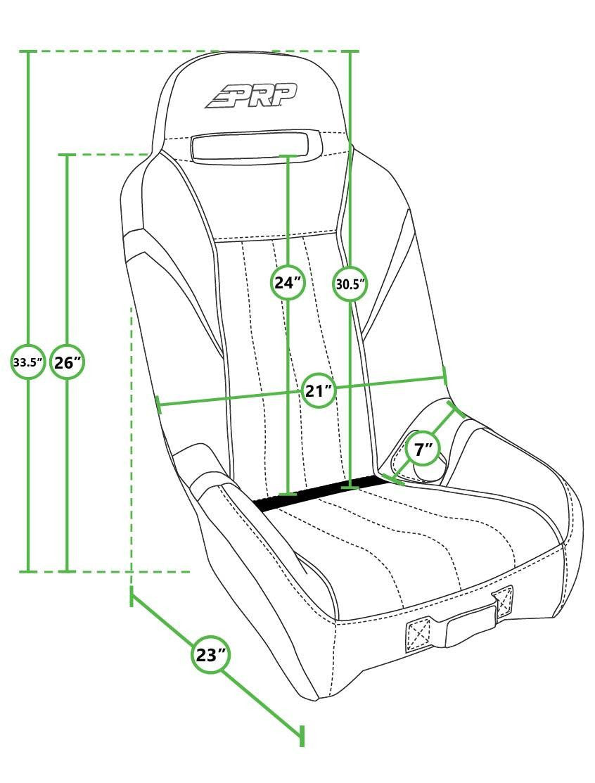PRP GT/S.E. Suspension Seat